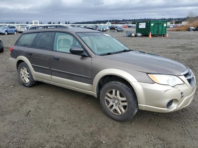 4S4BP60C687302392 - 2008 SUBARU OUTBACK TWO TONE photo 4