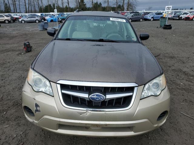 4S4BP60C687302392 - 2008 SUBARU OUTBACK TWO TONE photo 5