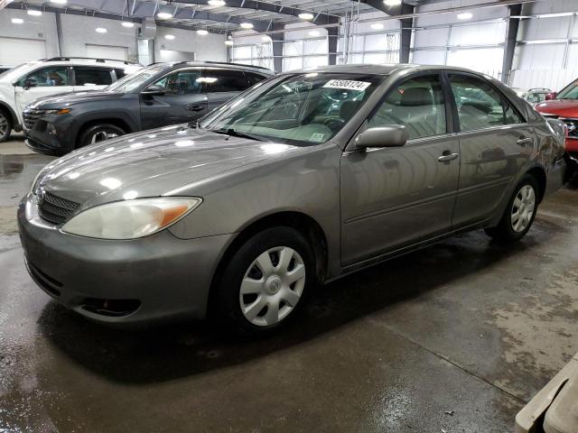 4T1BE32K52U625706 - 2002 TOYOTA CAMRY LE GRAY photo 1