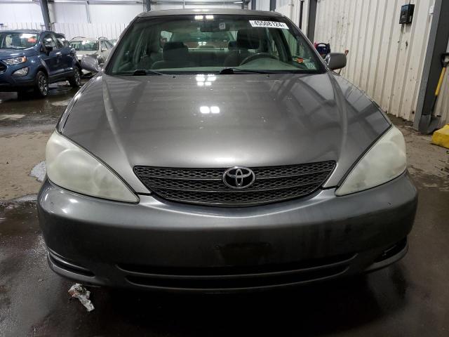 4T1BE32K52U625706 - 2002 TOYOTA CAMRY LE GRAY photo 5