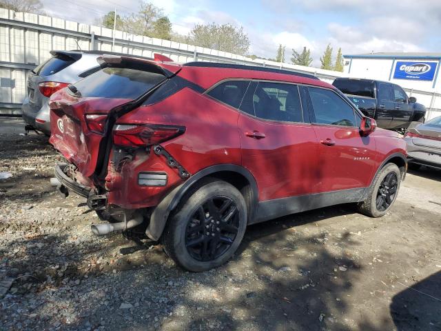 3GNKBCRS1LS589637 - 2020 CHEVROLET BLAZER 2LT BURGUNDY photo 3