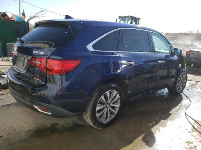 5FRYD4H41FB007733 - 2015 ACURA MDX TECHNOLOGY 蓝色 照片 3
