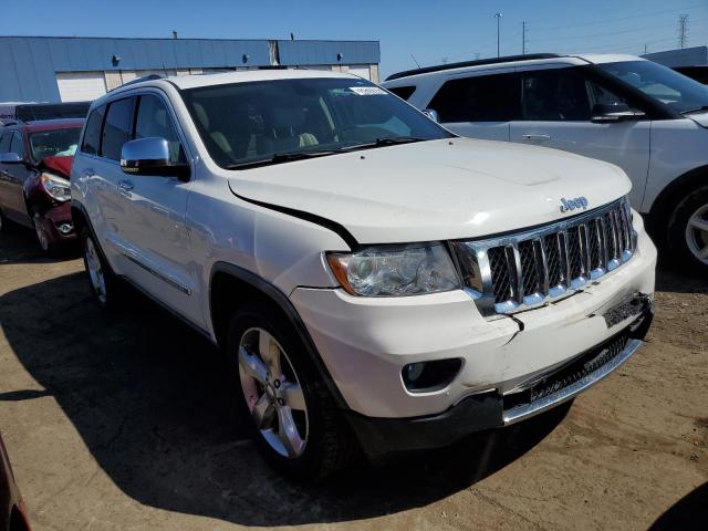 1J4RR6GT4BC551513 - 2011 JEEP GRAND CHER OVERLAND WHITE photo 4