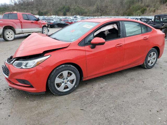 1G1BC5SM4H7101289 - 2017 CHEVROLET CRUZE LS RED photo 1