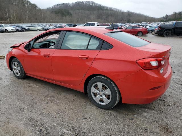 1G1BC5SM4H7101289 - 2017 CHEVROLET CRUZE LS RED photo 2