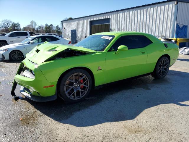 2C3CDZFJ3KH642673 - 2019 DODGE CHALLENGER R/T SCAT PACK GREEN photo 1