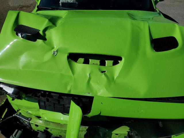 2C3CDZFJ3KH642673 - 2019 DODGE CHALLENGER R/T SCAT PACK GREEN photo 11