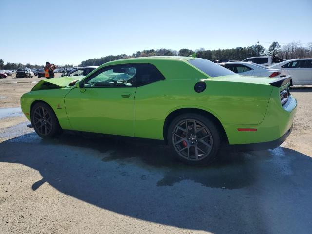 2C3CDZFJ3KH642673 - 2019 DODGE CHALLENGER R/T SCAT PACK GREEN photo 2