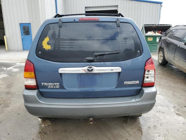 4F2CU08151KM63160 - 2001 MAZDA TRIBUTE LX BLUE photo 6