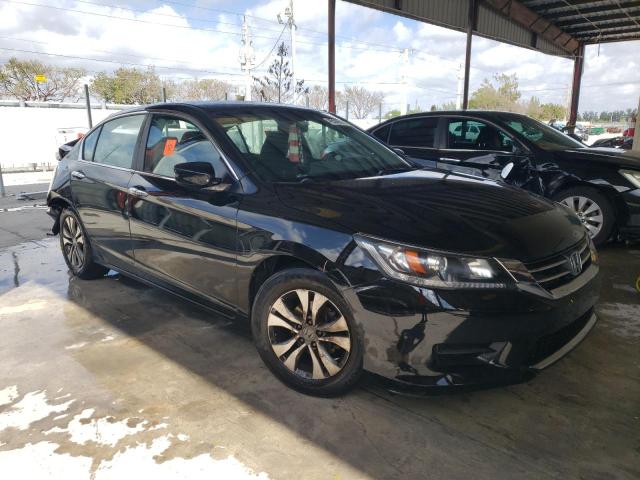 1HGCR2F39FA180583 - 2015 HONDA ACCORD LX BLACK photo 4