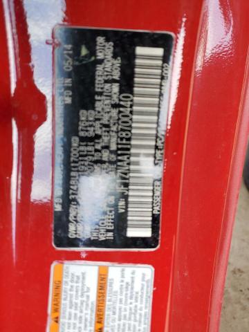 JF1ZNAA11F8700440 - 2015 TOYOTA SCION FR-S RED photo 12