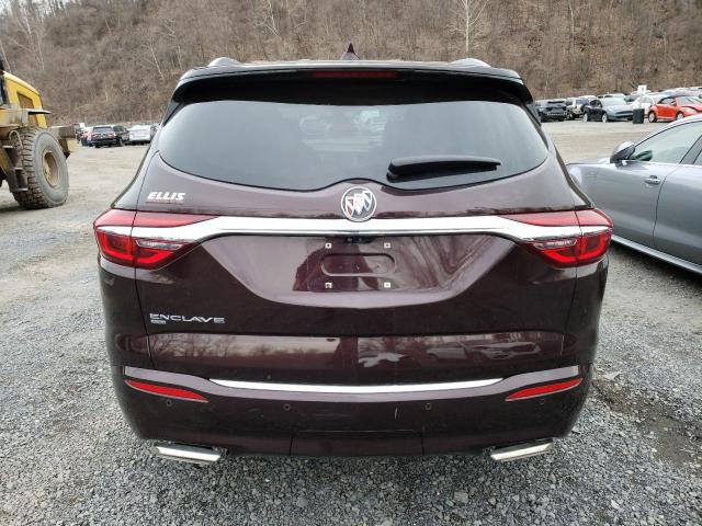 5GAEVCKW7LJ110893 - 2020 BUICK ENCLAVE AVENIR BURGUNDY photo 6