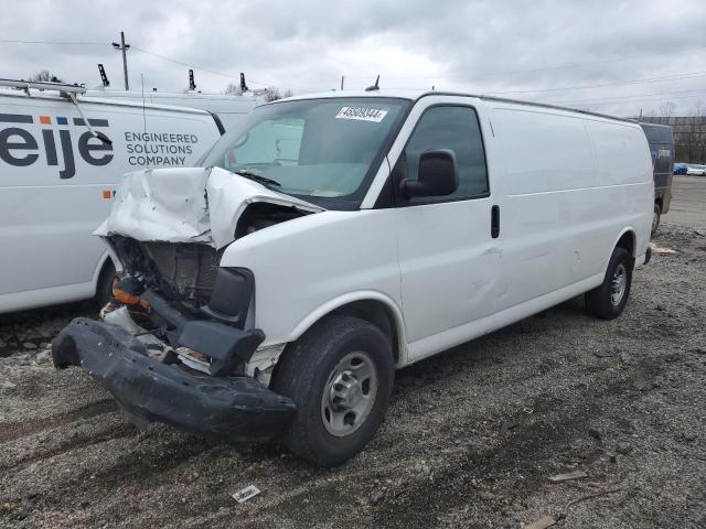 1GCWGGFA7E1145519 - 2014 CHEVROLET EXPRESS G2 WHITE photo 1