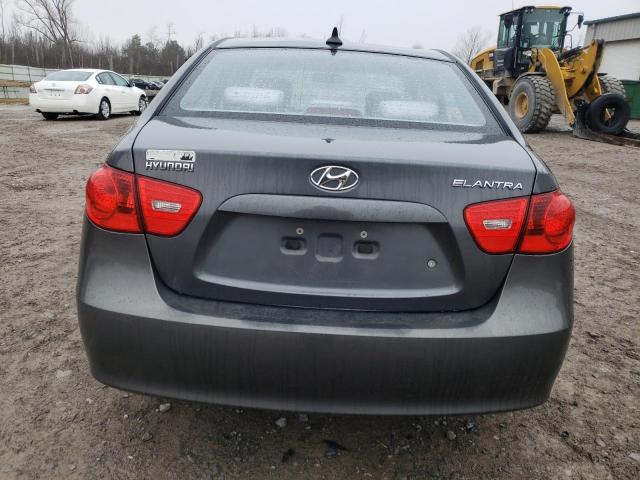 KMHDU46D89U667987 - 2009 HYUNDAI ELANTRA GLS GRAY photo 6