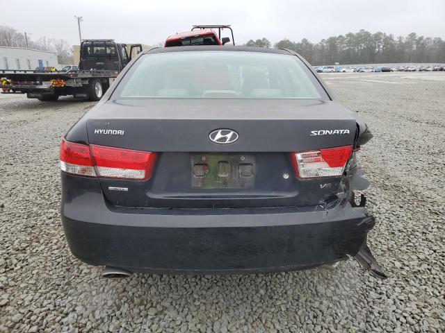 5NPEU46F17H178204 - 2007 HYUNDAI SONATA SE BLACK photo 6