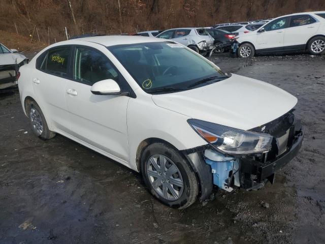 3KPA24AD4NE474085 - 2022 KIA RIO LX WHITE photo 4