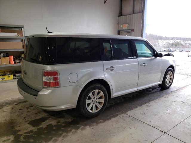 2FMGK5BCXABD03716 - 2010 FORD FLEX SE SILVER photo 3