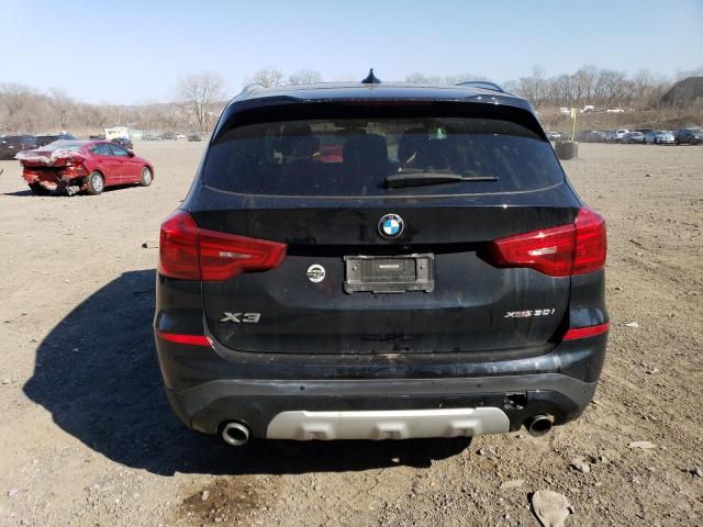 5UXTR9C59KLP93121 - 2019 BMW X3 XDRIVE30I BLACK photo 6