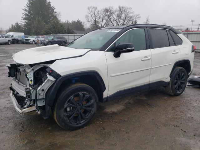 4T3E6RFV1NU099684 - 2022 TOYOTA RAV4 XSE WHITE photo 1