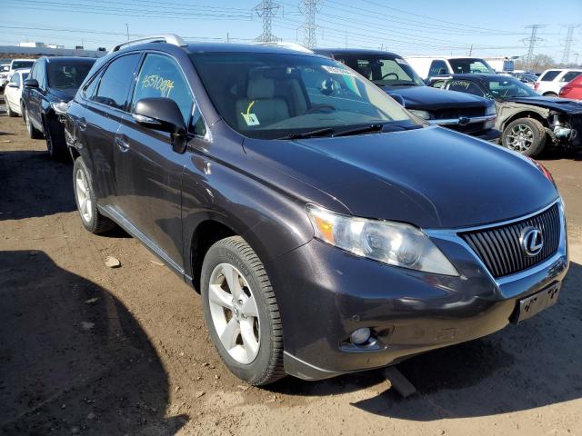 2T2BK1BA2AC009364 - 2010 LEXUS RX 350 CHARCOAL photo 4