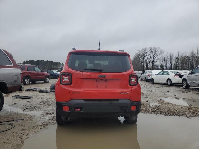 ZACCJBCT3GPD94643 - 2016 JEEP RENEGADE TRAILHAWK RED photo 6