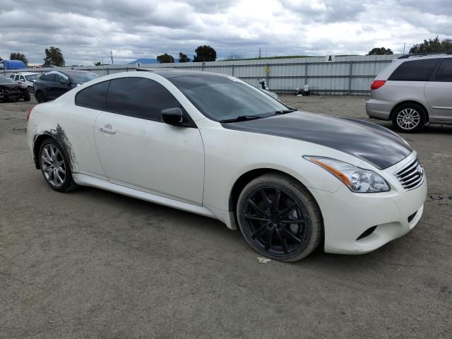 JNKCV64E08M111402 - 2008 INFINITI G37 BASE WHITE photo 4