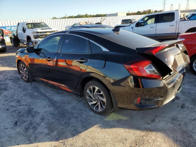 2HGFC2F72JH578715 - 2018 HONDA CIVIC EX BLACK photo 2