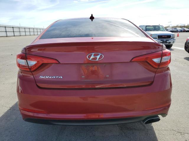 5NPE24AFXHH531621 - 2017 HYUNDAI SONATA SE BURGUNDY photo 6