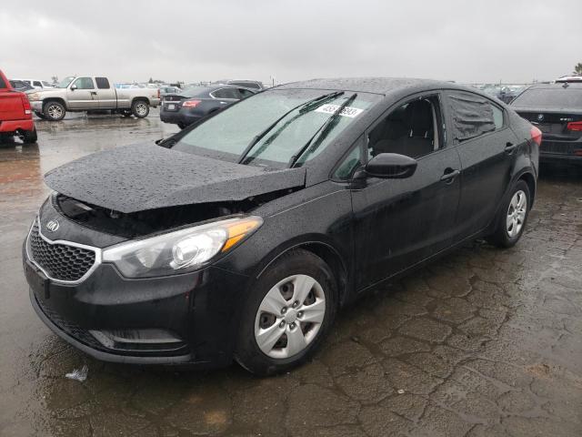 KNAFK4A64G5548947 - 2016 KIA FORTE LX BLACK photo 1