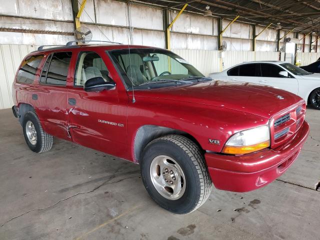 1B4HR28Y7XF689554 - 1999 DODGE DURANGO BURGUNDY photo 4