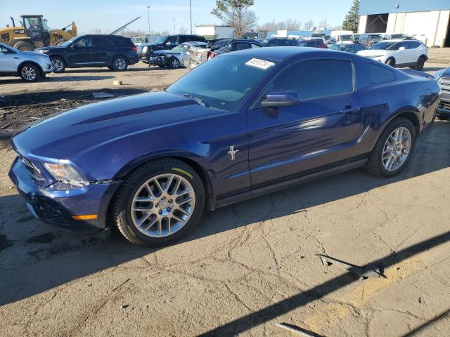1ZVBP8AM2C5250476 - 2012 FORD MUSTANG BLUE photo 1