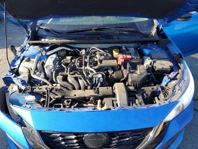 3N1AB8DV3NY299812 - 2022 NISSAN SENTRA SR BLUE photo 11