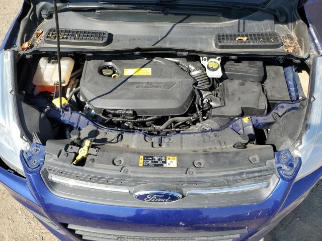 1FMCU0GX4FUB09093 - 2015 FORD ESCAPE SE BLUE photo 11