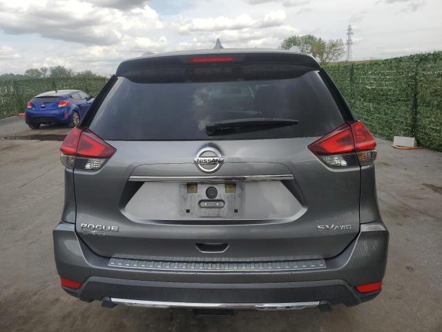 KNMAT2MV7JP557123 - 2018 NISSAN ROGUE S GRAY photo 6