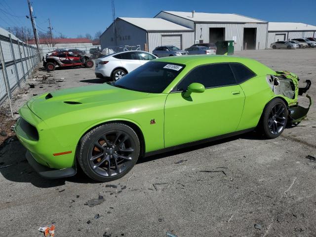 2C3CDZFJ6PH602997 - 2023 DODGE CHALLENGER R/T SCAT PACK GREEN photo 1