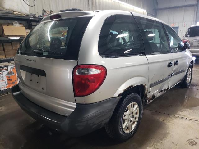 1D4GP25R36B637607 - 2006 DODGE CARAVAN SE SILVER photo 3