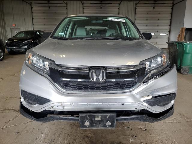 5J6RM4H37GL121032 - 2016 HONDA CR-V LX SILVER photo 5