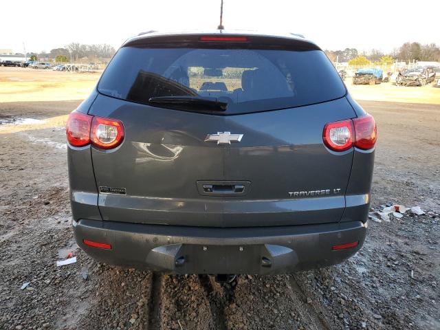 1GNKRJED3BJ306856 - 2011 CHEVROLET TRAVERSE LT GRAY photo 6