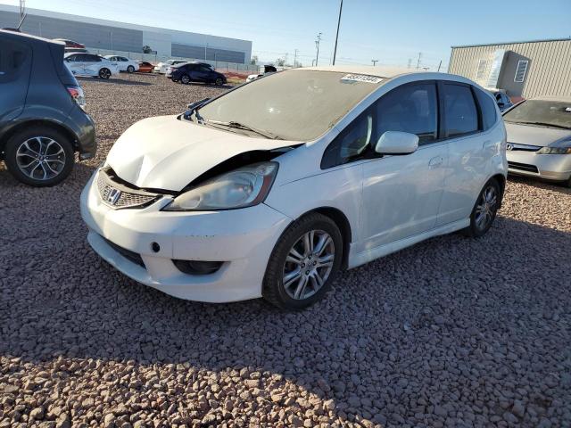 JHMGE88429S021731 - 2009 HONDA FIT SPORT WHITE photo 1