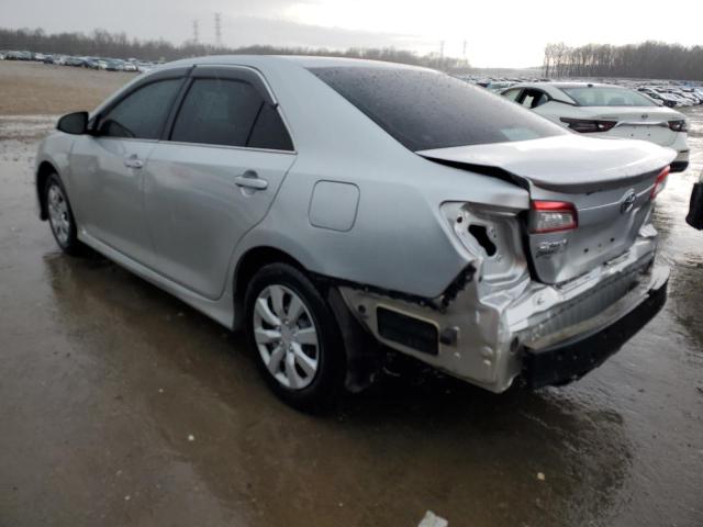 4T1BF1FK8DU204495 - 2013 TOYOTA CAMRY L SILVER photo 2