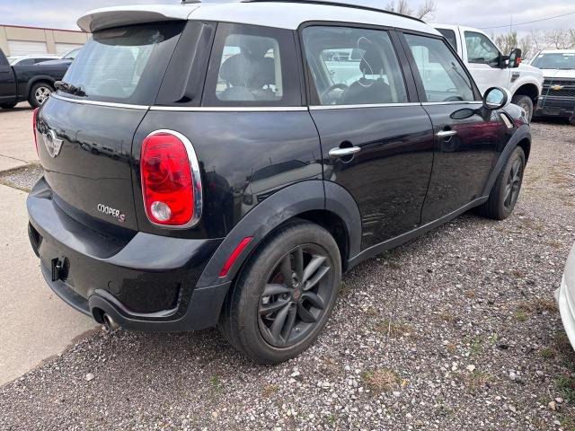 WMWZC3C58DWM28485 - 2013 MINI COOPER S COUNTRYMAN BLACK photo 4