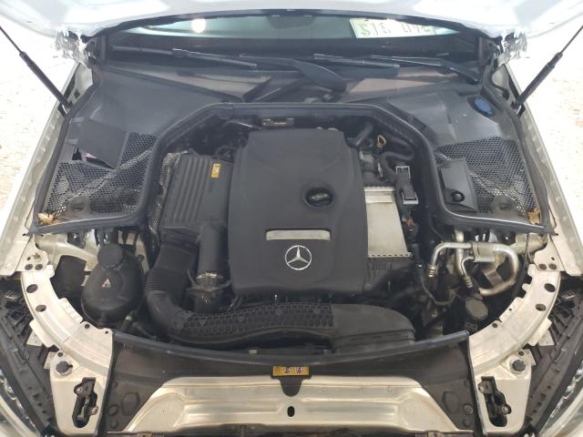 WDDWF4JB3JR402775 - 2018 MERCEDES-BENZ C 300 WHITE photo 7