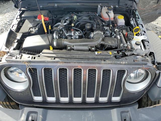 1C4HJXEG1PW585175 - 2023 JEEP WRANGLER SAHARA GRAY photo 12