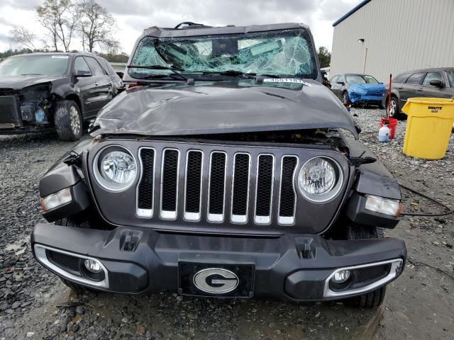 1C4HJXEG1PW585175 - 2023 JEEP WRANGLER SAHARA GRAY photo 5