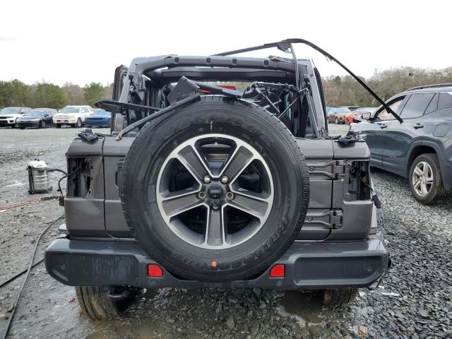 1C4HJXEG1PW585175 - 2023 JEEP WRANGLER SAHARA GRAY photo 6