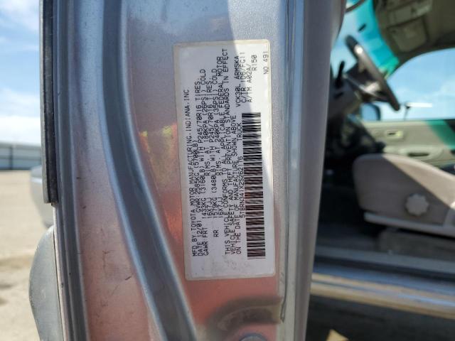 5TBRN341X2S262176 - 2002 TOYOTA TUNDRA ACCESS CAB SR5 SILVER photo 12