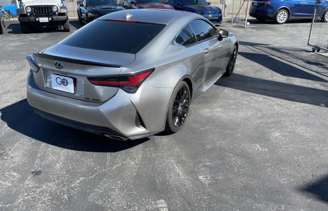 JTHHZ5BC8K5019946 - 2019 LEXUS RC 350 SILVER photo 4