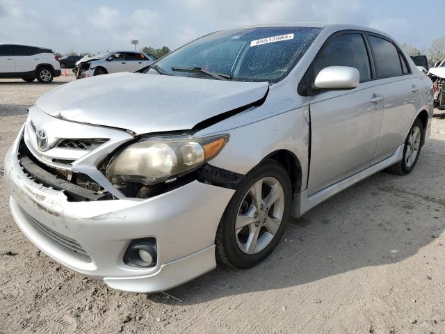 2T1BU4EE2BC625792 - 2011 TOYOTA COROLLA BASE SILVER photo 1