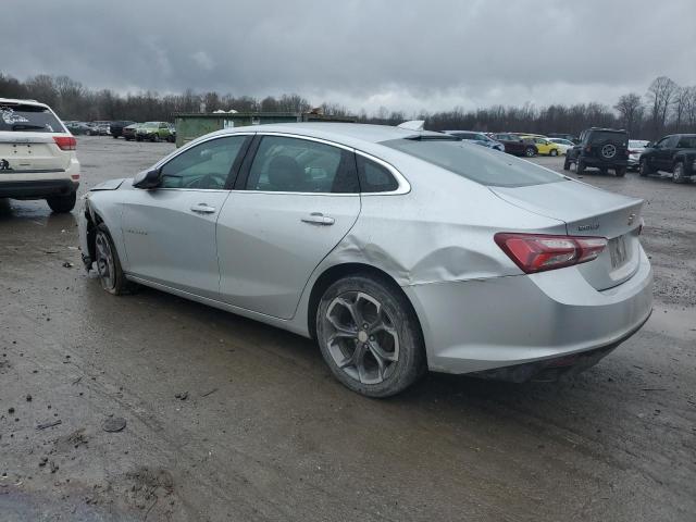 1G1ZD5ST4MF019808 - 2021 CHEVROLET MALIBU LT SILVER photo 2