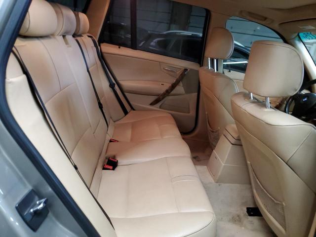 WBXPC93407WF26845 - 2007 BMW X3 3.0SI GOLD photo 10